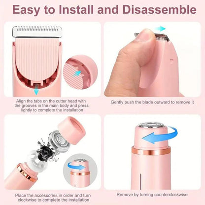 Dual Head Waterproof Shaver PRO + FREE PACKAGE